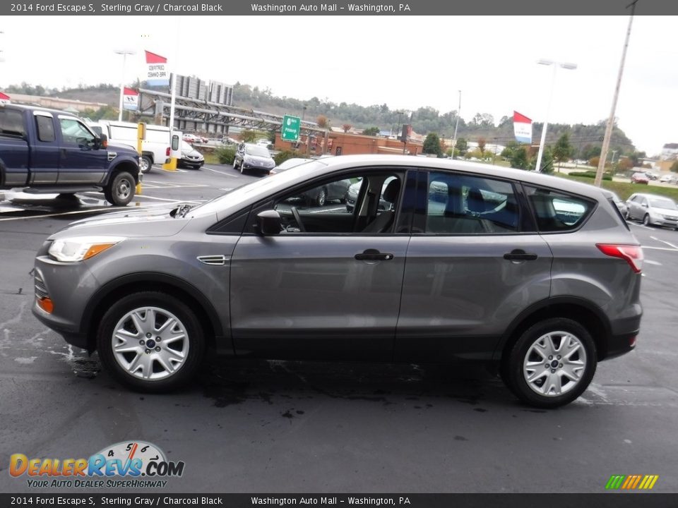 2014 Ford Escape S Sterling Gray / Charcoal Black Photo #6