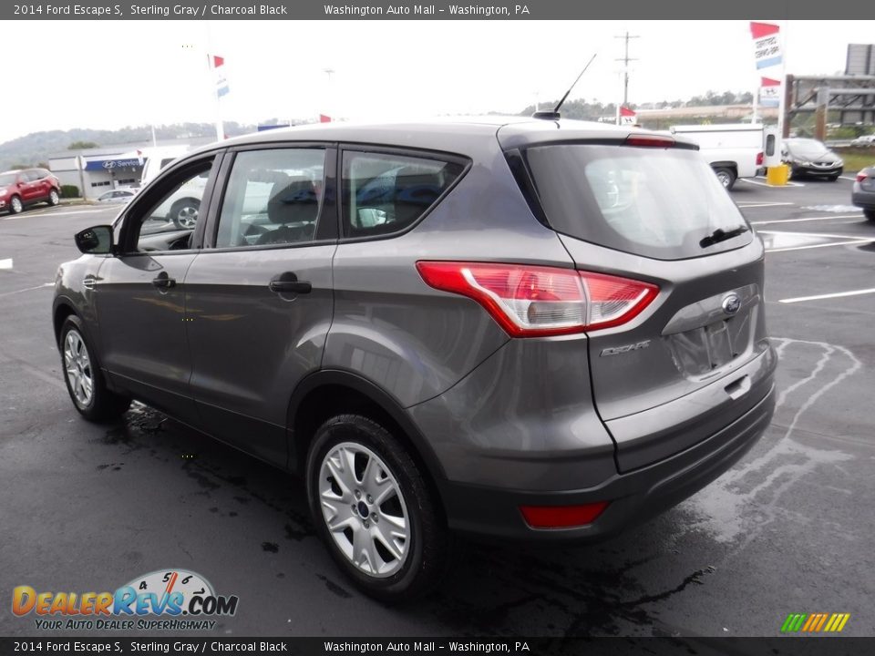 2014 Ford Escape S Sterling Gray / Charcoal Black Photo #7