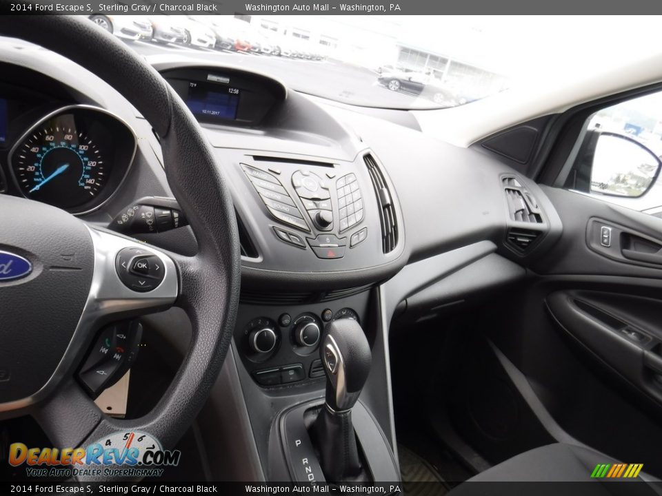 2014 Ford Escape S Sterling Gray / Charcoal Black Photo #14