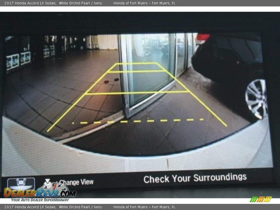 2017 Honda Accord LX Sedan White Orchid Pearl / Ivory Photo #17