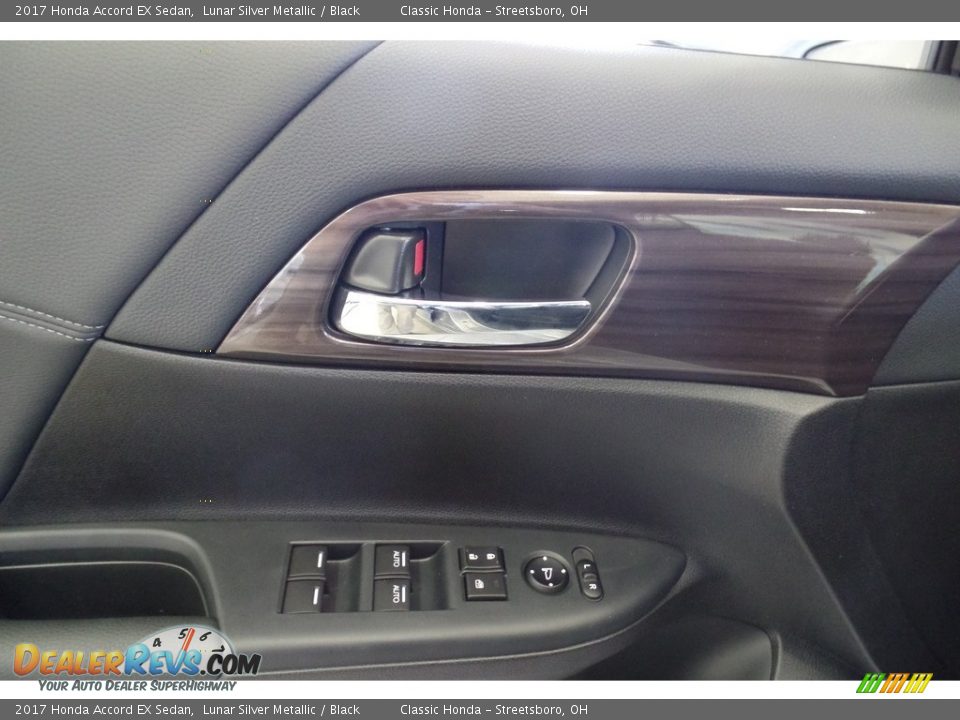 2017 Honda Accord EX Sedan Lunar Silver Metallic / Black Photo #8
