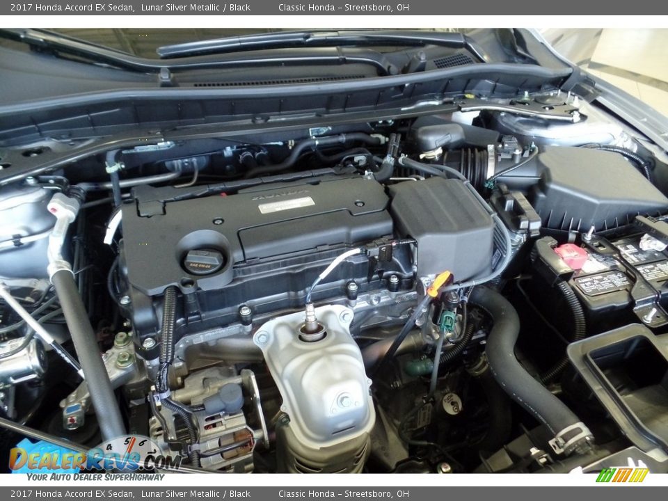 2017 Honda Accord EX Sedan Lunar Silver Metallic / Black Photo #15