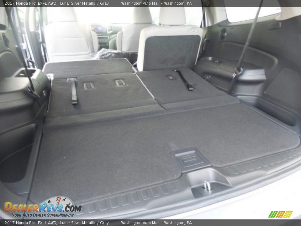 2017 Honda Pilot EX-L AWD Lunar Silver Metallic / Gray Photo #14