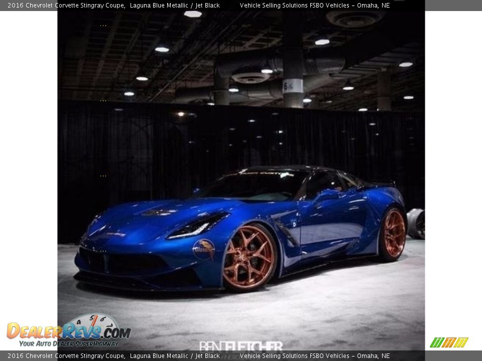 2016 Chevrolet Corvette Stingray Coupe Laguna Blue Metallic / Jet Black Photo #1