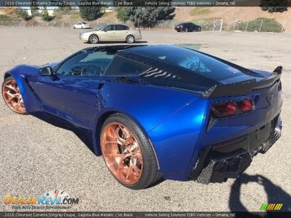 2016 Chevrolet Corvette Stingray Coupe Laguna Blue Metallic / Jet Black Photo #3