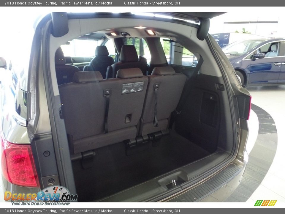 2018 Honda Odyssey Touring Pacific Pewter Metallic / Mocha Photo #15
