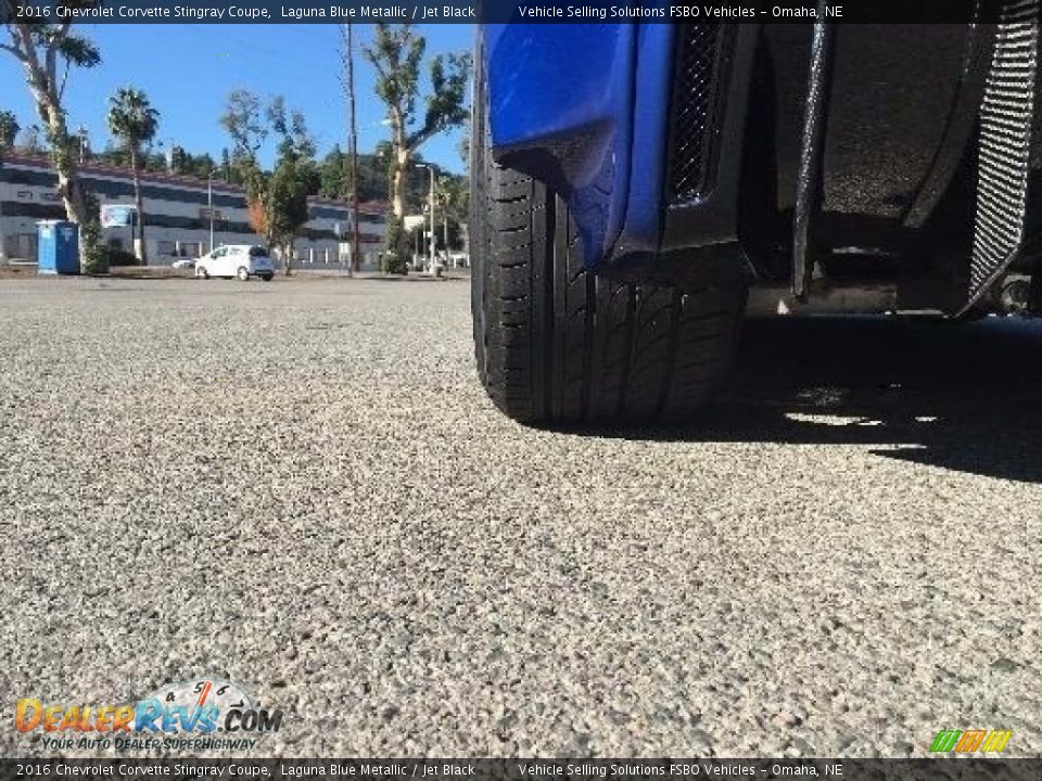 2016 Chevrolet Corvette Stingray Coupe Laguna Blue Metallic / Jet Black Photo #8