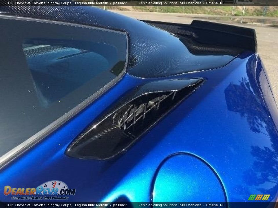 2016 Chevrolet Corvette Stingray Coupe Laguna Blue Metallic / Jet Black Photo #10