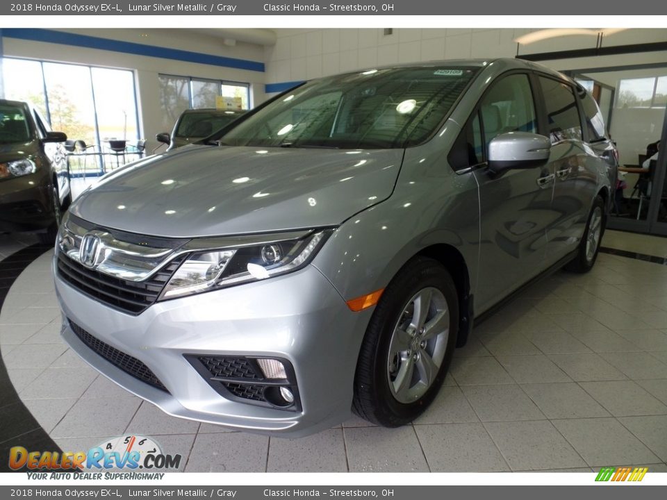2018 Honda Odyssey EX-L Lunar Silver Metallic / Gray Photo #1