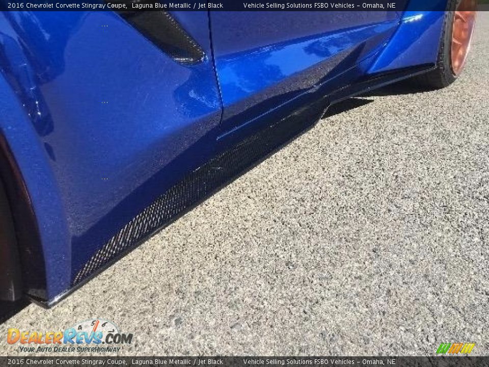 2016 Chevrolet Corvette Stingray Coupe Laguna Blue Metallic / Jet Black Photo #11