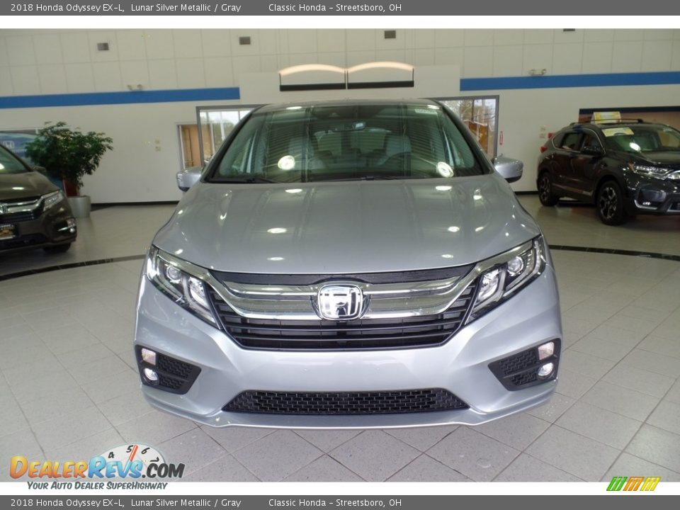 2018 Honda Odyssey EX-L Lunar Silver Metallic / Gray Photo #2