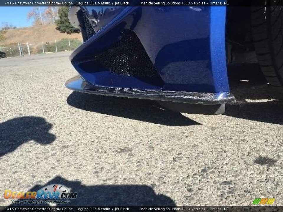 2016 Chevrolet Corvette Stingray Coupe Laguna Blue Metallic / Jet Black Photo #12