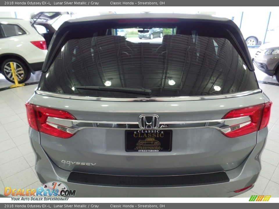 2018 Honda Odyssey EX-L Lunar Silver Metallic / Gray Photo #5