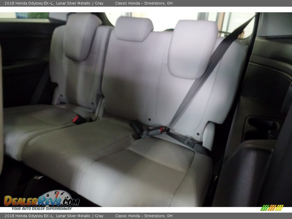 2018 Honda Odyssey EX-L Lunar Silver Metallic / Gray Photo #11