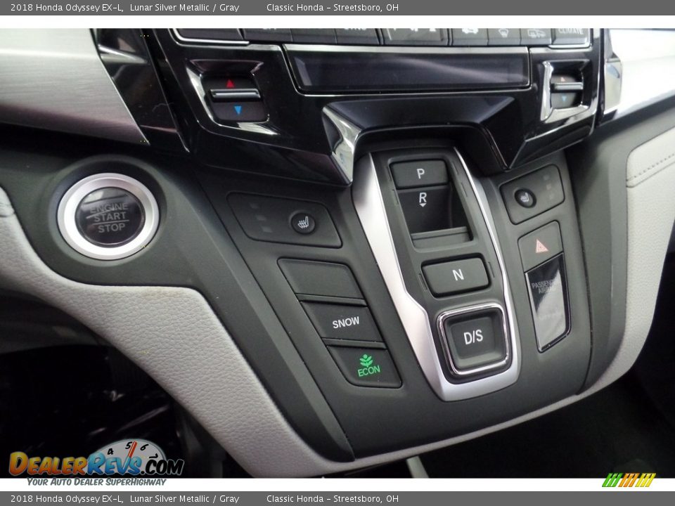 2018 Honda Odyssey EX-L Lunar Silver Metallic / Gray Photo #16