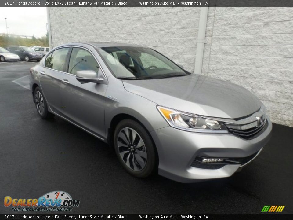 2017 Honda Accord Hybrid EX-L Sedan Lunar Silver Metallic / Black Photo #1