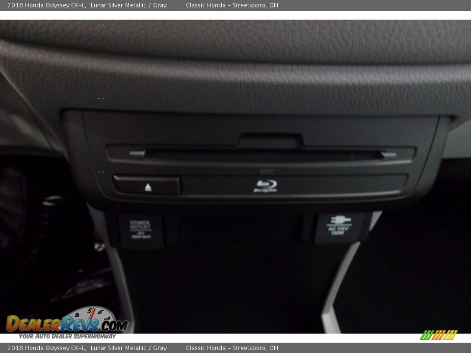 2018 Honda Odyssey EX-L Lunar Silver Metallic / Gray Photo #17