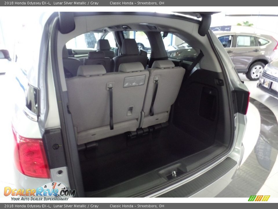 2018 Honda Odyssey EX-L Lunar Silver Metallic / Gray Photo #18