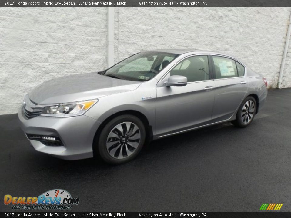 2017 Honda Accord Hybrid EX-L Sedan Lunar Silver Metallic / Black Photo #5