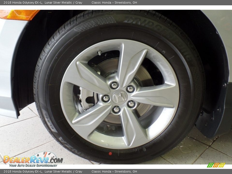 2018 Honda Odyssey EX-L Lunar Silver Metallic / Gray Photo #20