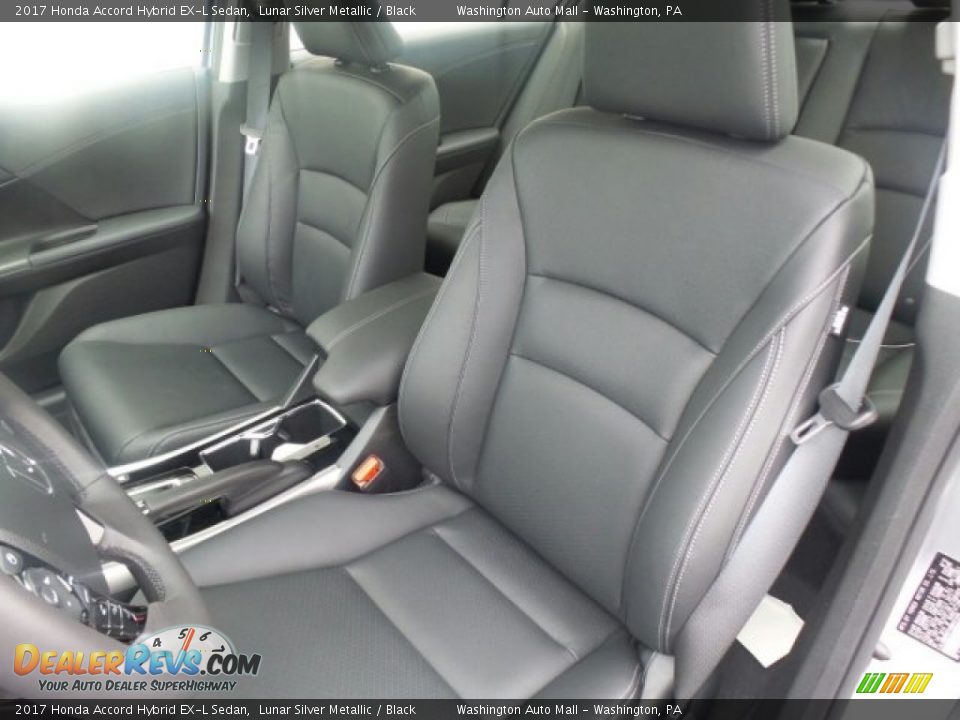 2017 Honda Accord Hybrid EX-L Sedan Lunar Silver Metallic / Black Photo #9
