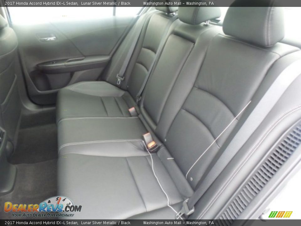 2017 Honda Accord Hybrid EX-L Sedan Lunar Silver Metallic / Black Photo #10