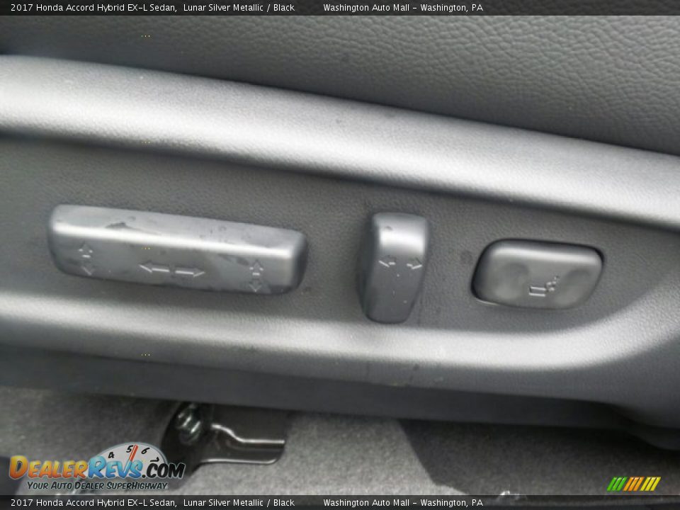 2017 Honda Accord Hybrid EX-L Sedan Lunar Silver Metallic / Black Photo #13