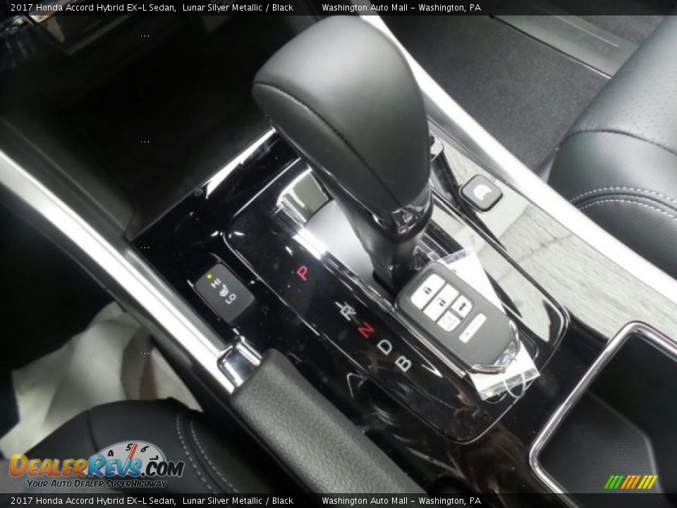 2017 Honda Accord Hybrid EX-L Sedan Lunar Silver Metallic / Black Photo #33