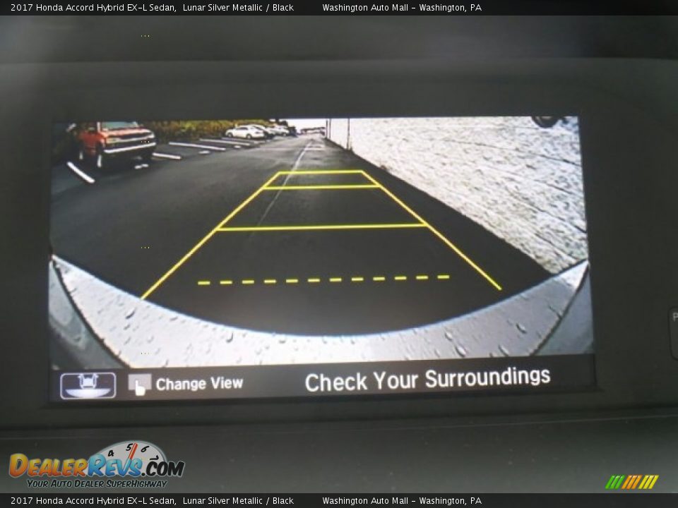 2017 Honda Accord Hybrid EX-L Sedan Lunar Silver Metallic / Black Photo #34