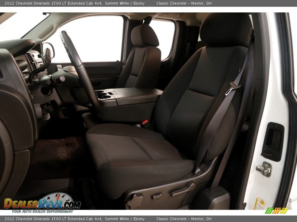 2012 Chevrolet Silverado 1500 LT Extended Cab 4x4 Summit White / Ebony Photo #5