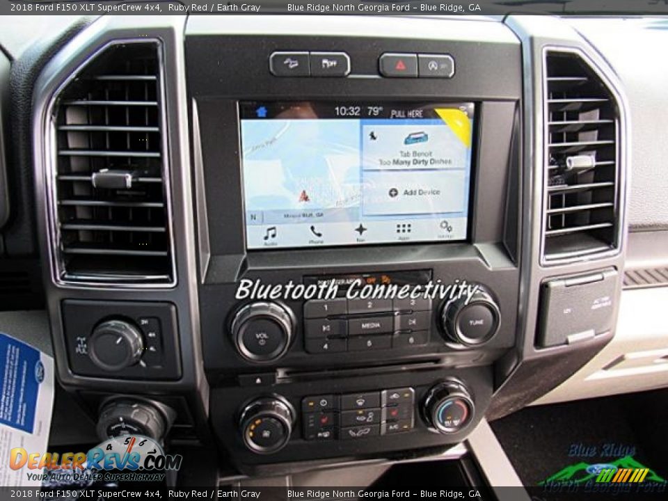 2018 Ford F150 XLT SuperCrew 4x4 Ruby Red / Earth Gray Photo #19