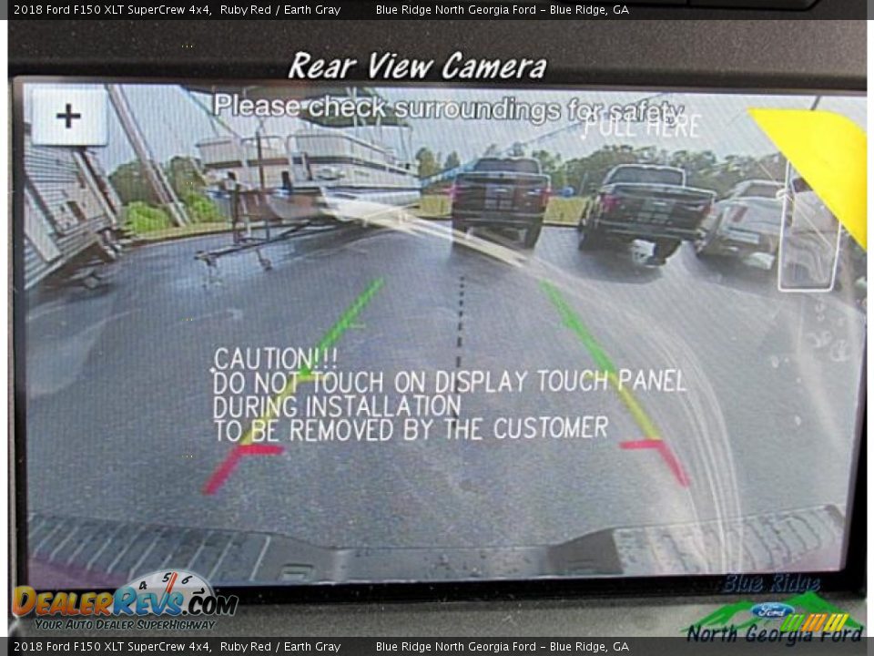 2018 Ford F150 XLT SuperCrew 4x4 Ruby Red / Earth Gray Photo #22