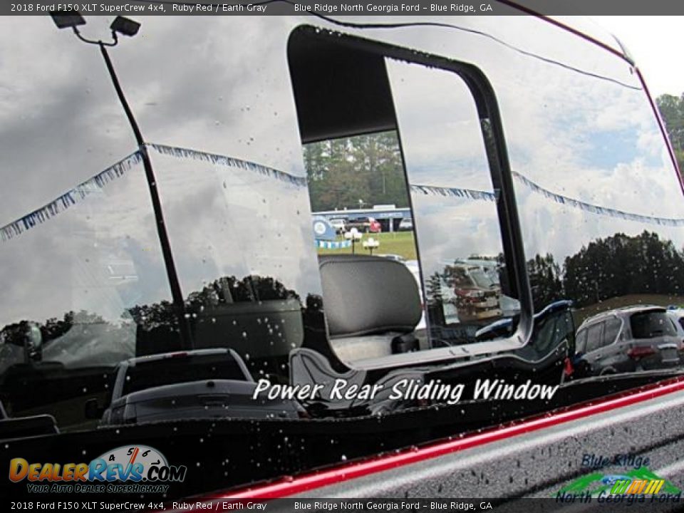 2018 Ford F150 XLT SuperCrew 4x4 Ruby Red / Earth Gray Photo #26