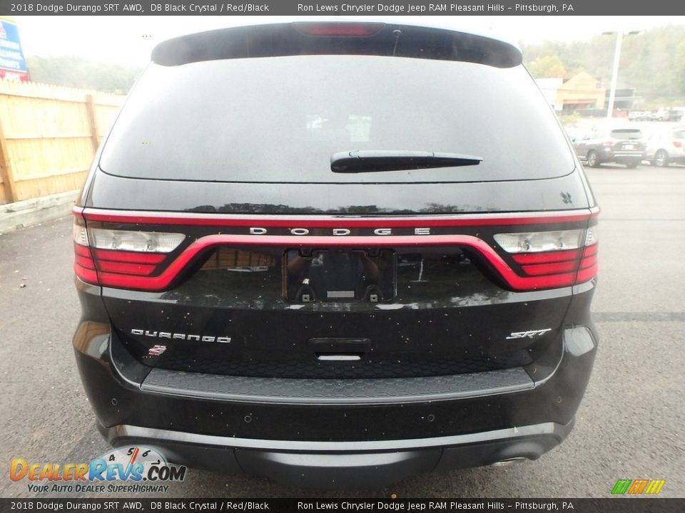 2018 Dodge Durango SRT AWD DB Black Crystal / Red/Black Photo #4