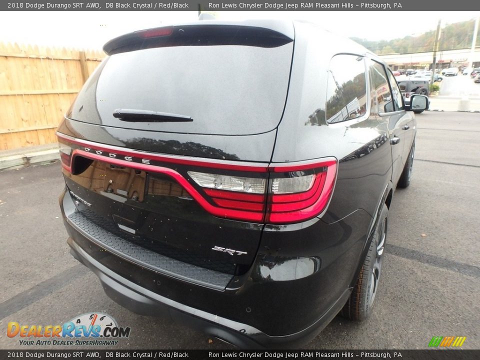 2018 Dodge Durango SRT AWD DB Black Crystal / Red/Black Photo #5