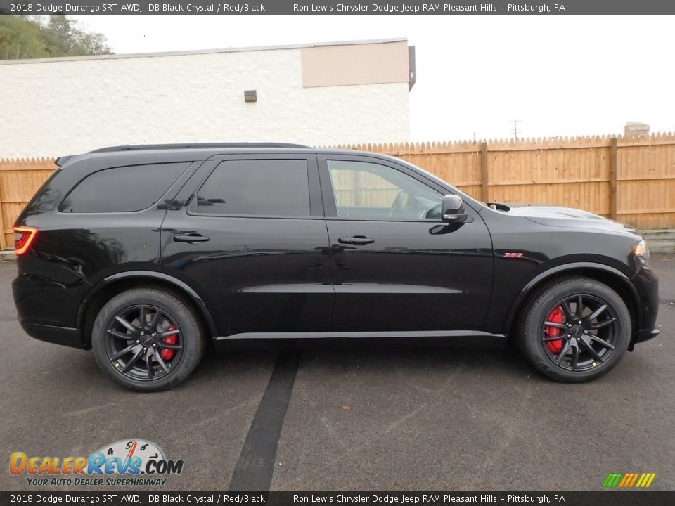 2018 Dodge Durango SRT AWD DB Black Crystal / Red/Black Photo #6