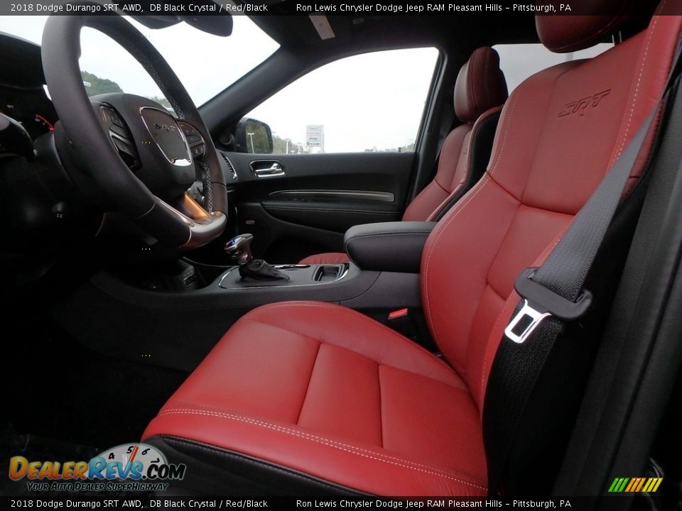 Front Seat of 2018 Dodge Durango SRT AWD Photo #10