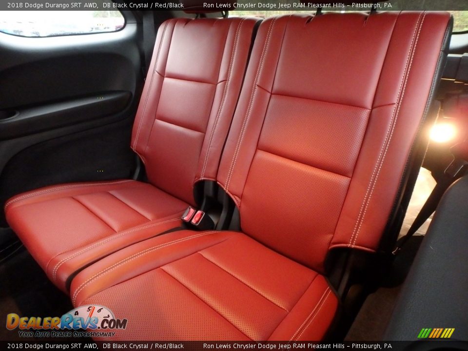 Rear Seat of 2018 Dodge Durango SRT AWD Photo #12