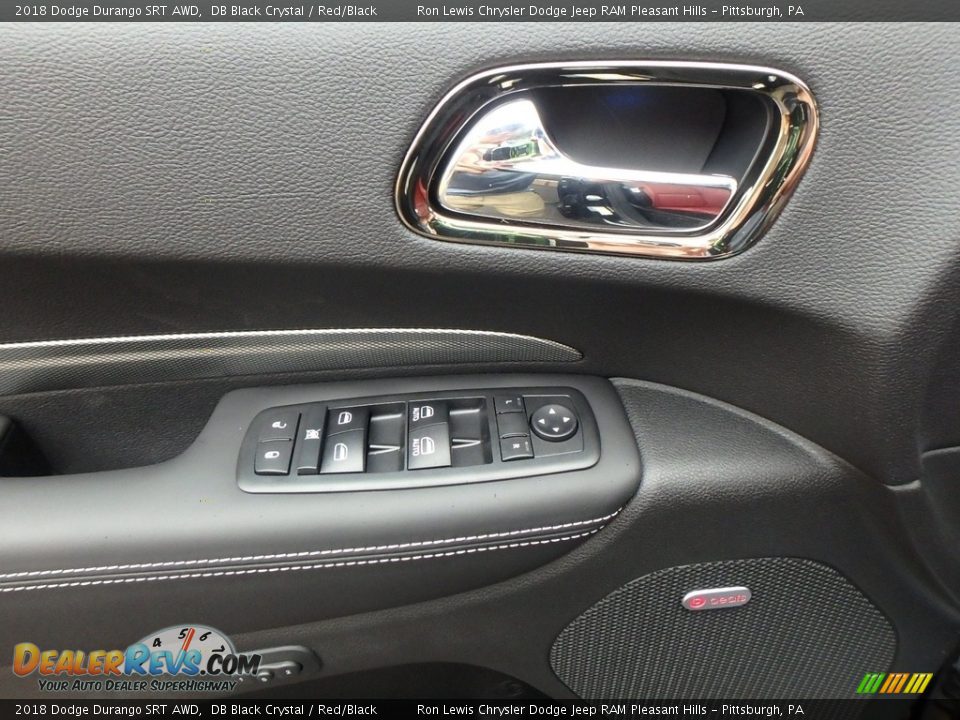 2018 Dodge Durango SRT AWD DB Black Crystal / Red/Black Photo #14