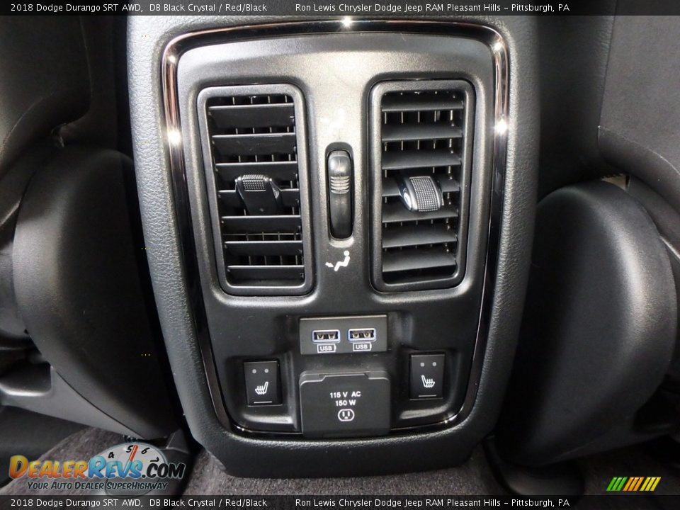 2018 Dodge Durango SRT AWD DB Black Crystal / Red/Black Photo #20
