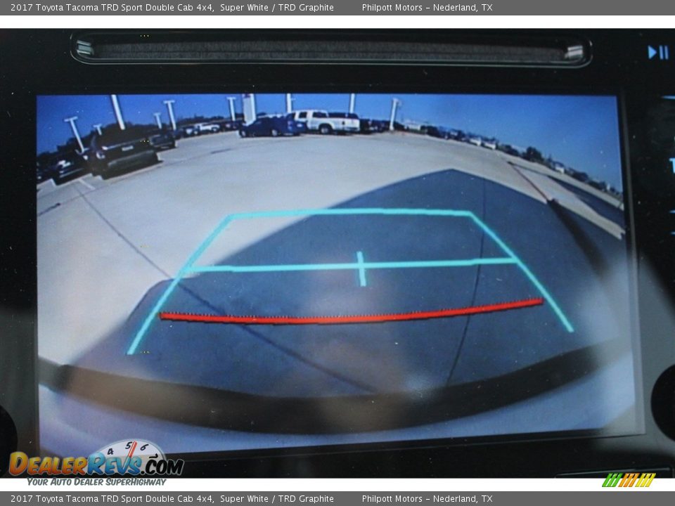 2017 Toyota Tacoma TRD Sport Double Cab 4x4 Super White / TRD Graphite Photo #11