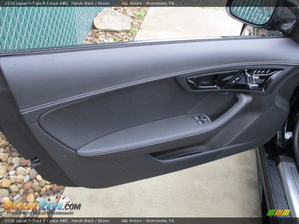 Door Panel of 2018 Jaguar F-Type R Coupe AWD Photo #9
