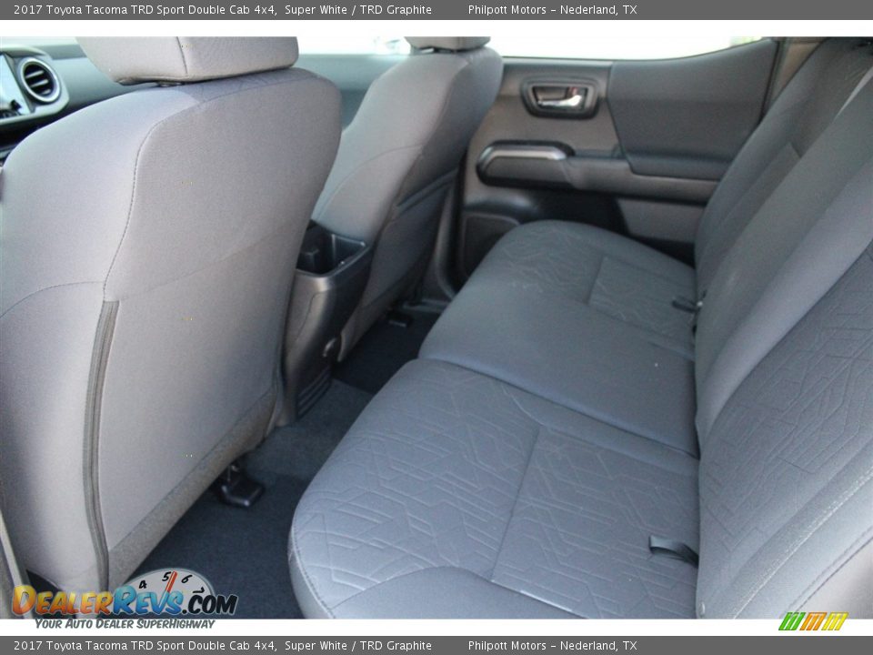 2017 Toyota Tacoma TRD Sport Double Cab 4x4 Super White / TRD Graphite Photo #18