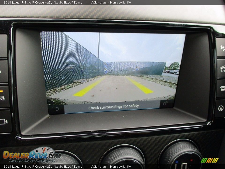 2018 Jaguar F-Type R Coupe AWD Narvik Black / Ebony Photo #14