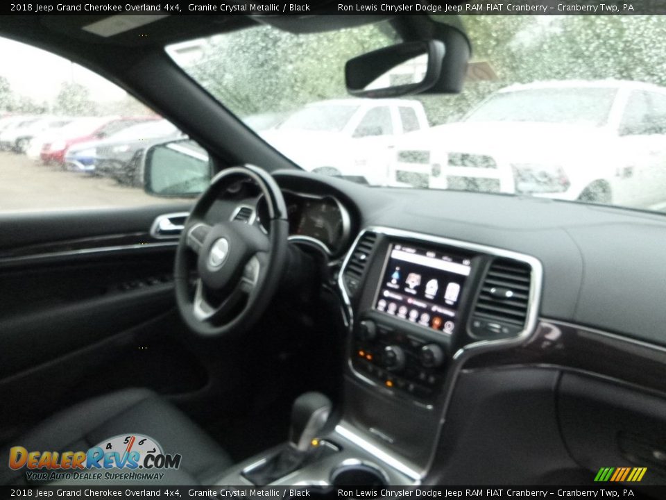 2018 Jeep Grand Cherokee Overland 4x4 Granite Crystal Metallic / Black Photo #11