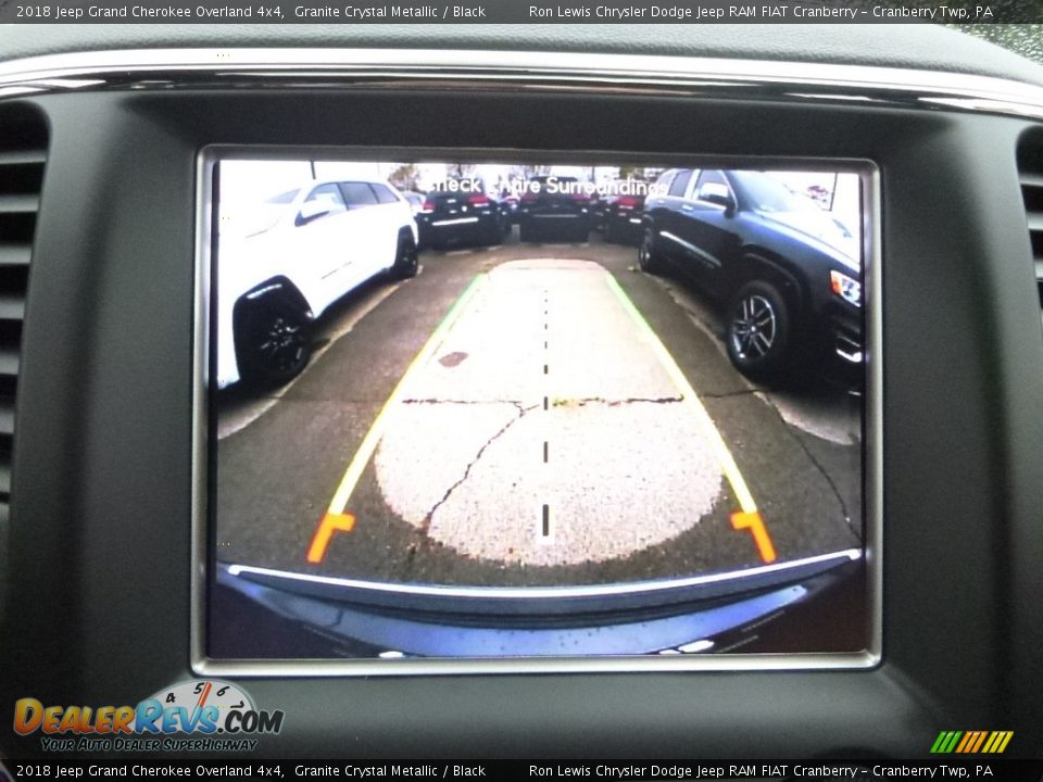 2018 Jeep Grand Cherokee Overland 4x4 Granite Crystal Metallic / Black Photo #18