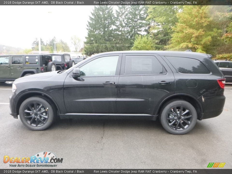 2018 Dodge Durango SXT AWD DB Black Crystal / Black Photo #2