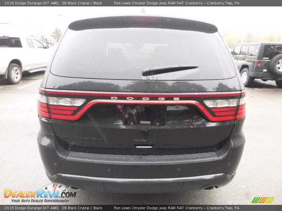 2018 Dodge Durango SXT AWD DB Black Crystal / Black Photo #4