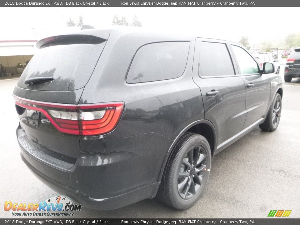 2018 Dodge Durango SXT AWD DB Black Crystal / Black Photo #5