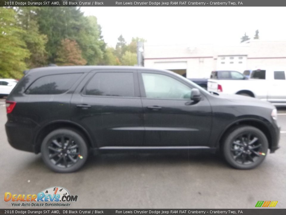 2018 Dodge Durango SXT AWD DB Black Crystal / Black Photo #6